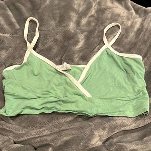 green tillys cropped tank